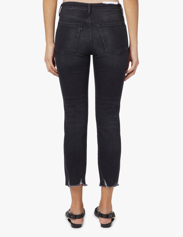 rinascente 3X1 Jeans slim-fit crop W3 - nero