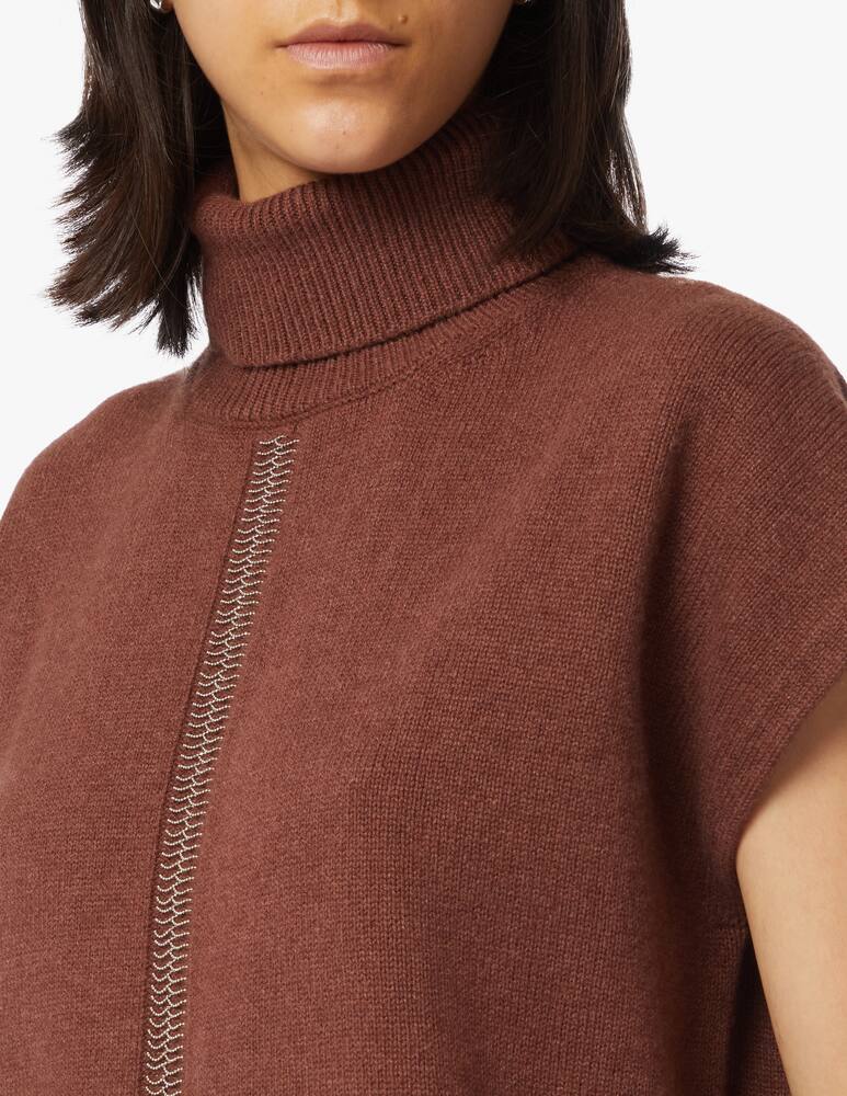 Peserico Wool blend cloak - picture 5