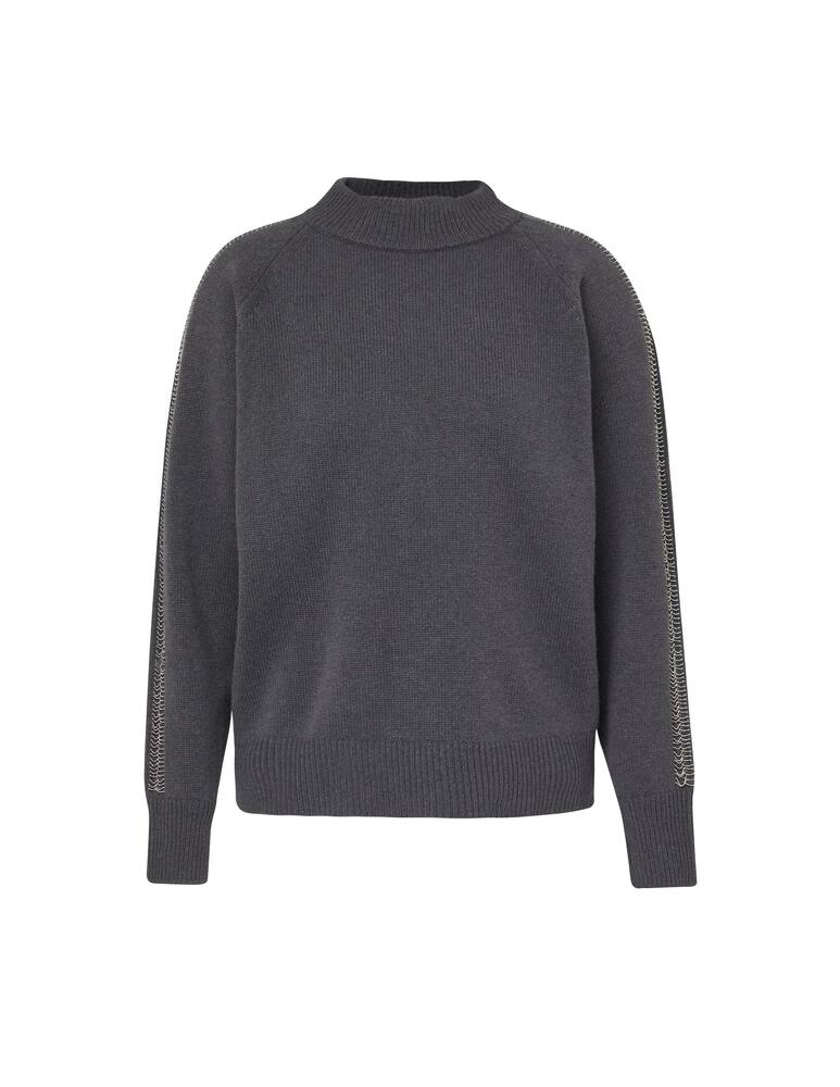 rinascente Peserico Wool jumper with chains