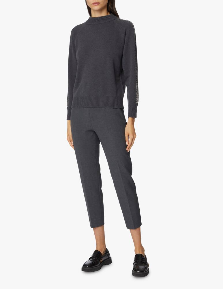 rinascente Peserico Wool jumper with chains