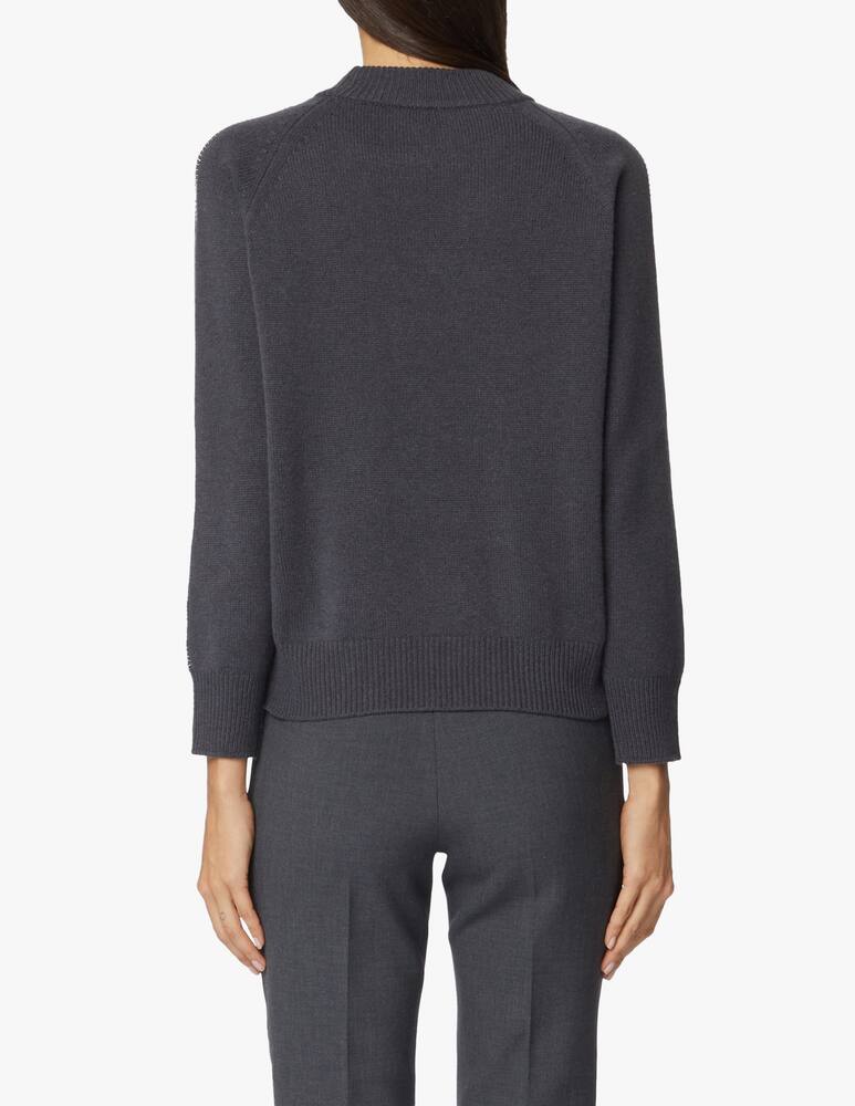 rinascente Peserico Wool jumper with chains