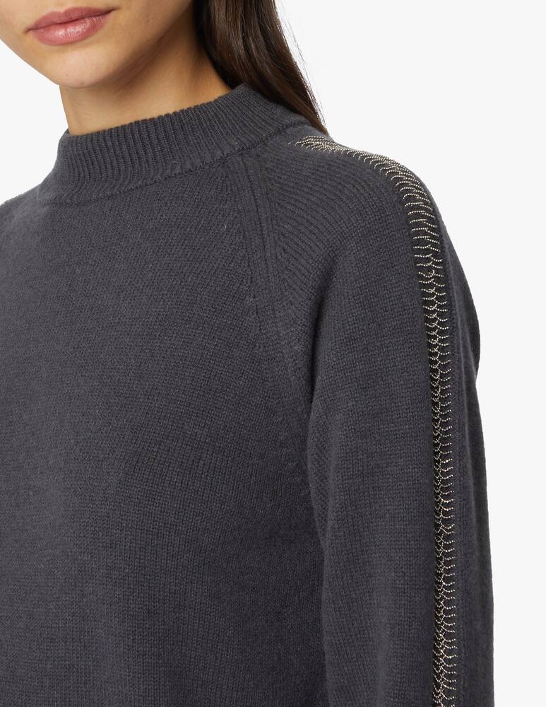 rinascente Peserico Wool jumper with chains