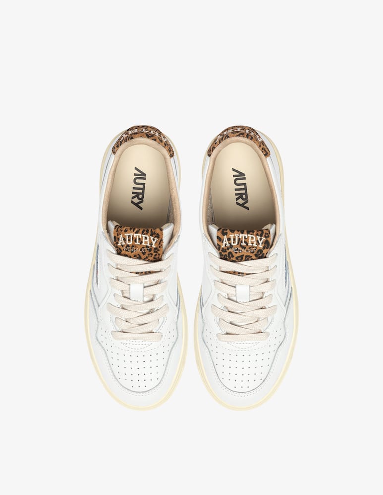 rinascente AUTRY Medalist low sneakers with leo back
