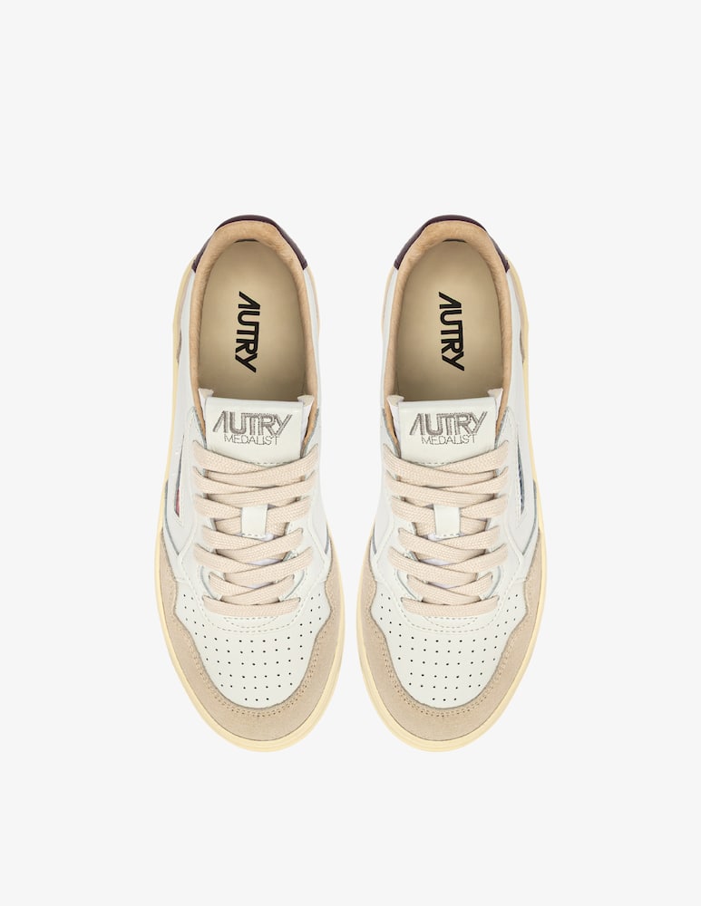 rinascente AUTRY Medalist low leather suede sneakers