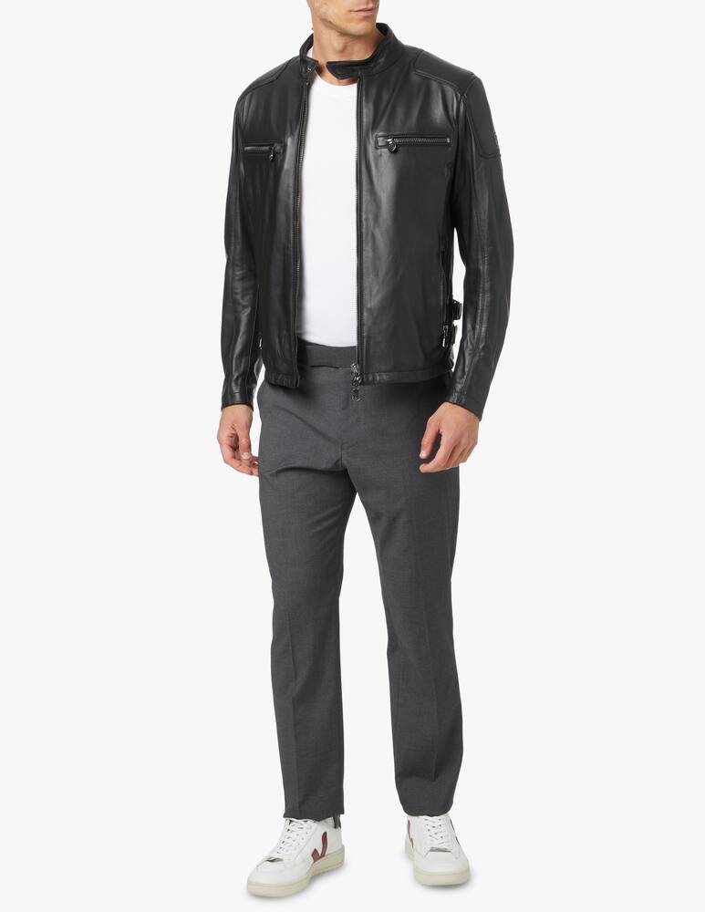 rinascente Matchless Giacca marlon in nappa - nero