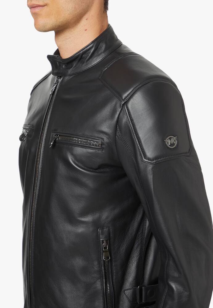 rinascente Matchless Giacca marlon in nappa - nero