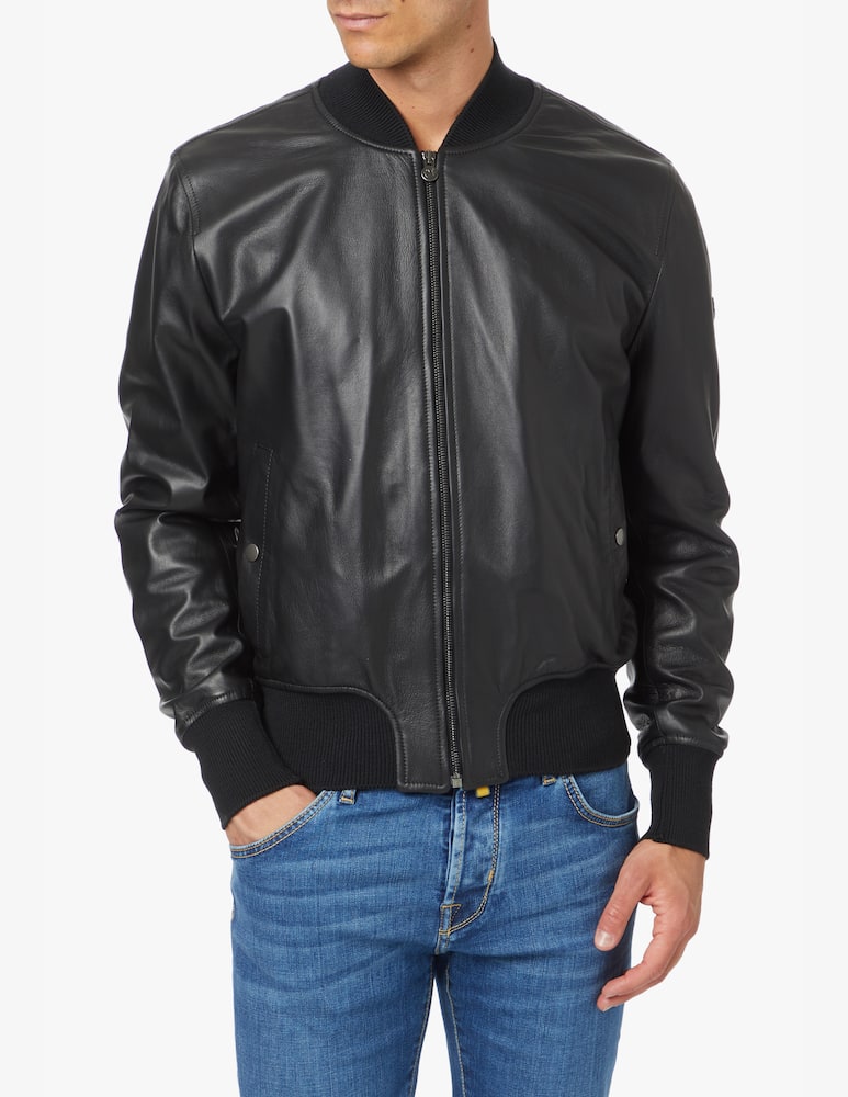 Matchless Corris bomber lthr - black - picture 1 Matchless Corris bomber lthr - black - picture 1