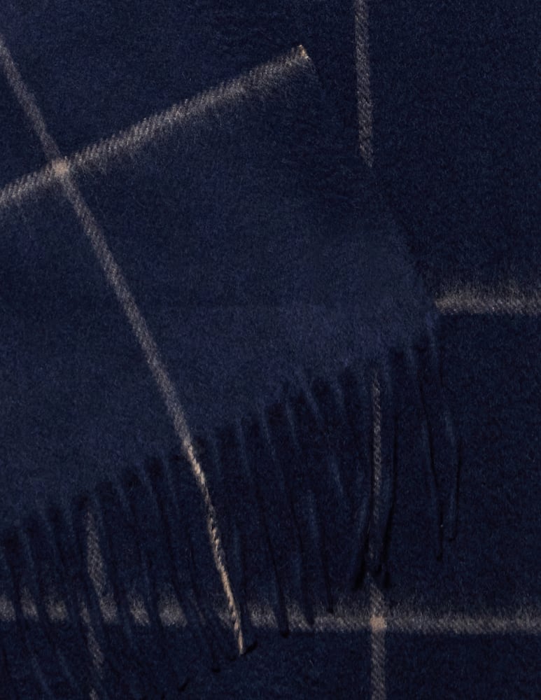 Pure Cashmere Checked cashmere scarf - picture 2 Pure Cashmere Checked cashmere scarf - picture 2