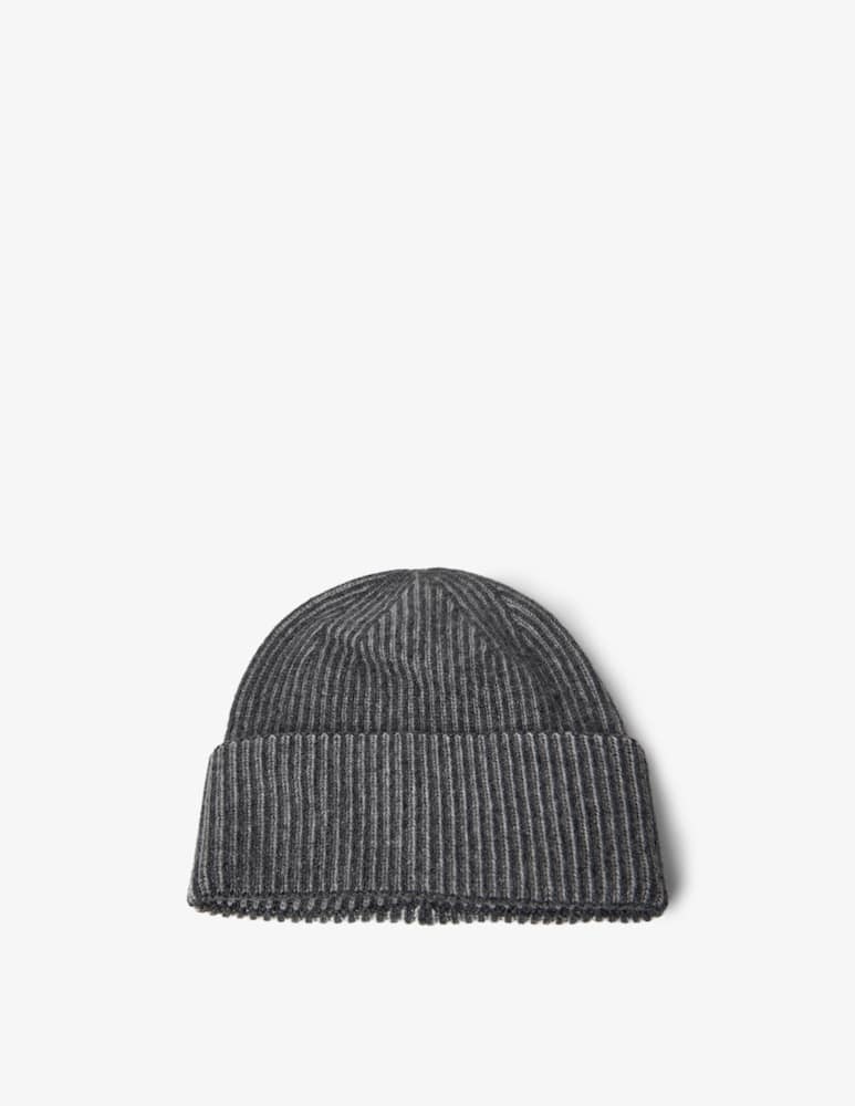 Pure Cashmere chunky ribbed beanie - picture 2 Pure Cashmere chunky ribbed beanie - picture 2