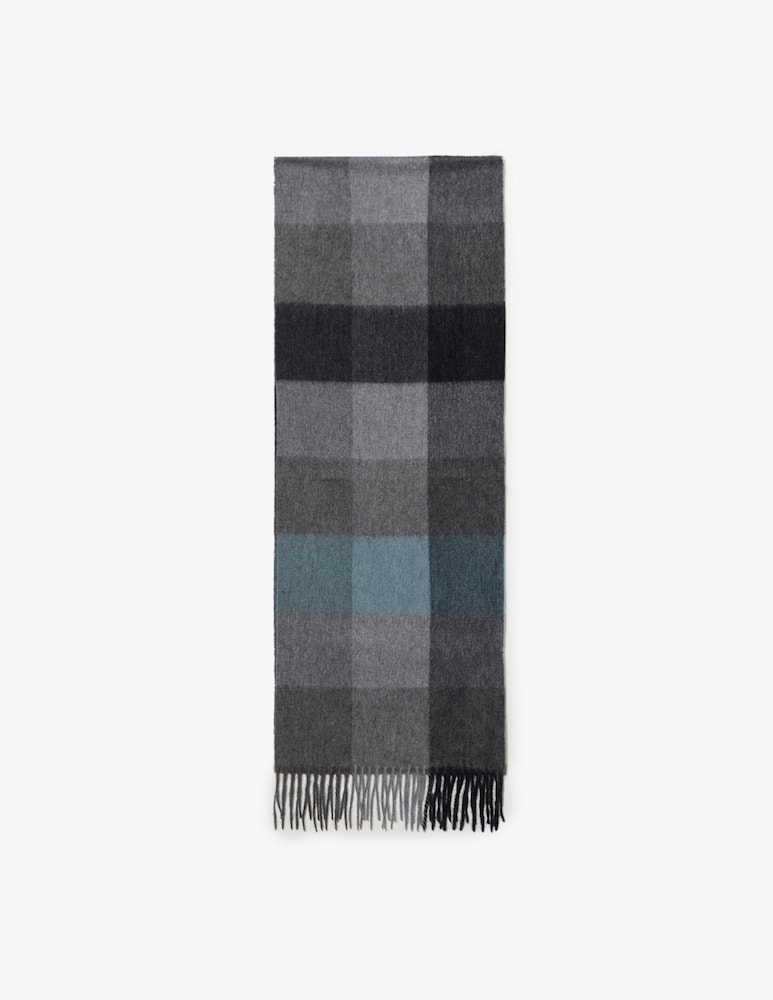 Pure Cashmere Checked cashmere scarf - picture 1 Pure Cashmere Checked cashmere scarf - picture 1