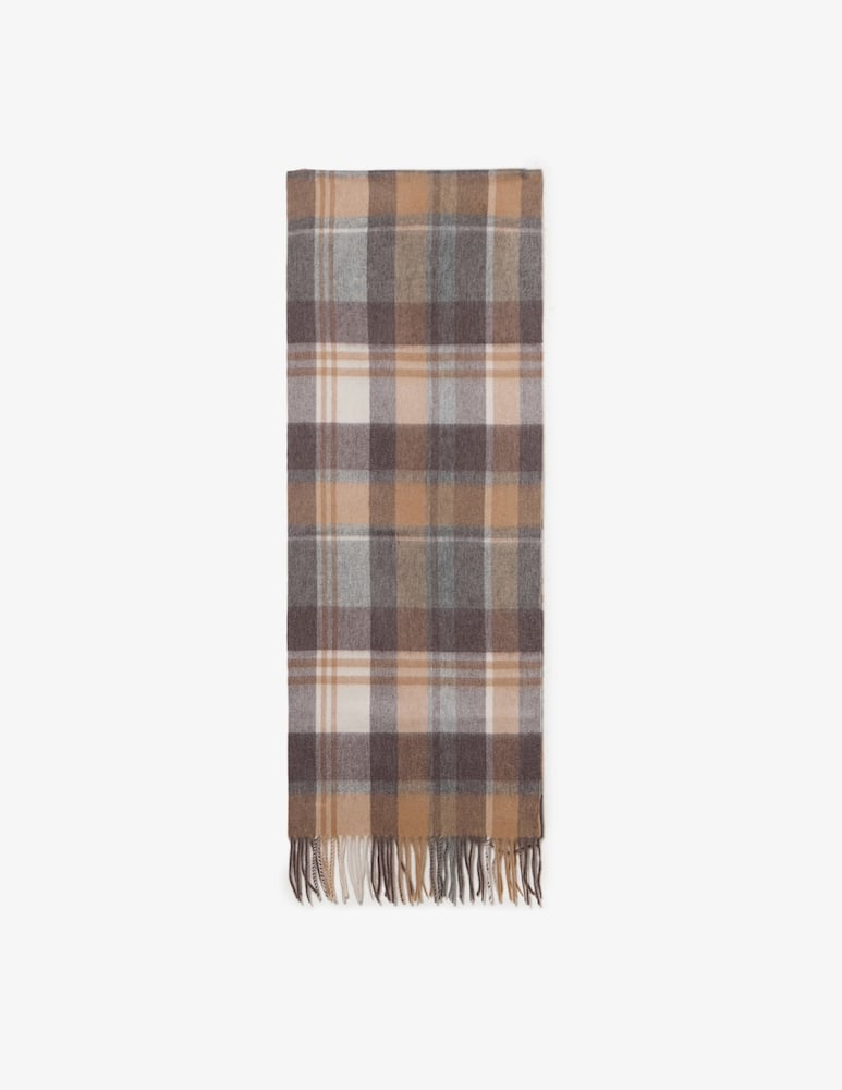 Pure Cashmere Checked cashmere scarf - picture 1 Pure Cashmere Checked cashmere scarf - picture 1