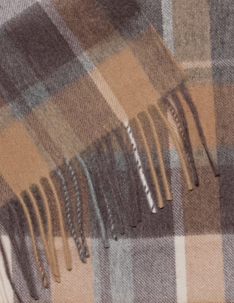 Pure Cashmere Checked cashmere scarf - picture 2 Pure Cashmere Checked cashmere scarf - picture 2