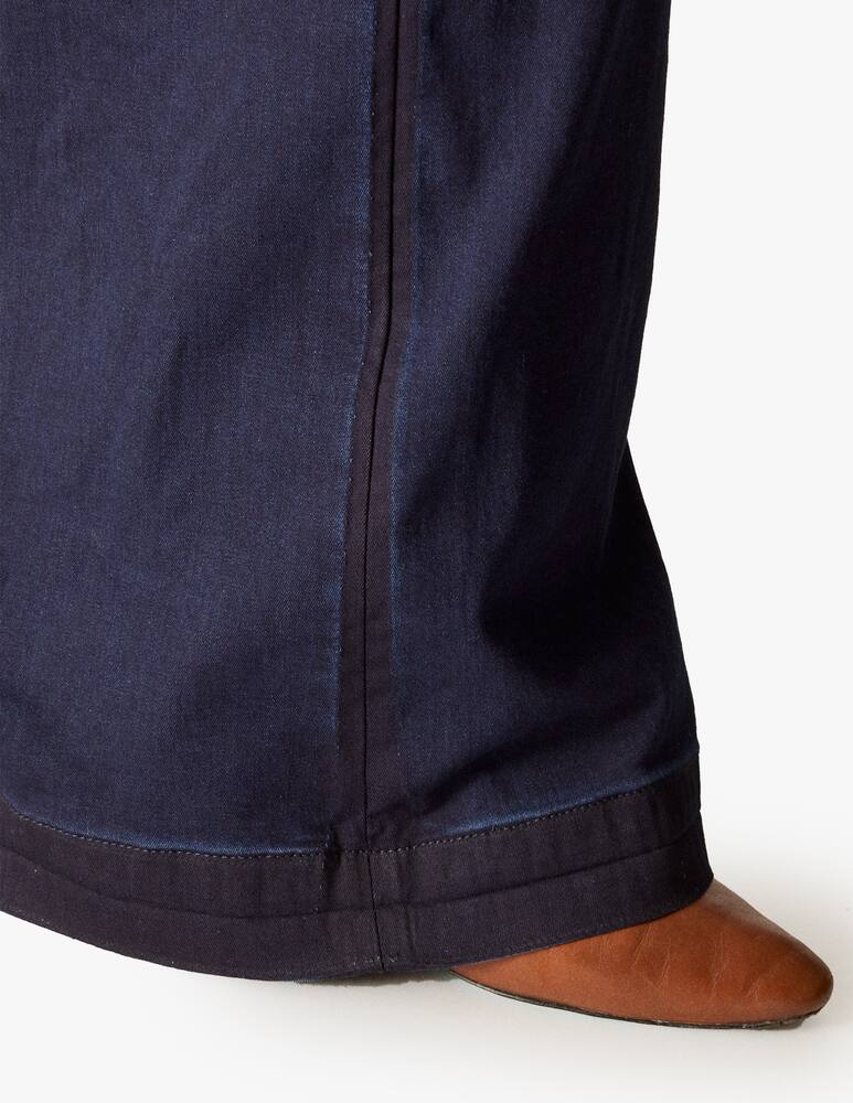 rinascente Shaft Jeansa zampa e vita alta elasticizzati Used - blu