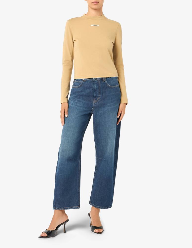 rinascente Jacquemus Logo long-sleeve t-shirt