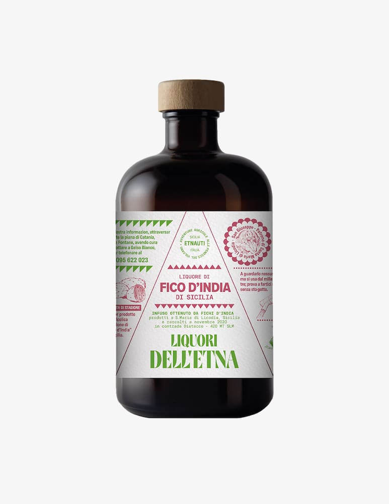 Liquore dell'Etna Liquor Prickly Pear Of Sicily 500ml - picture 1 Liquore dell'Etna Liquor Prickly Pear Of Sicily 500ml - picture 1