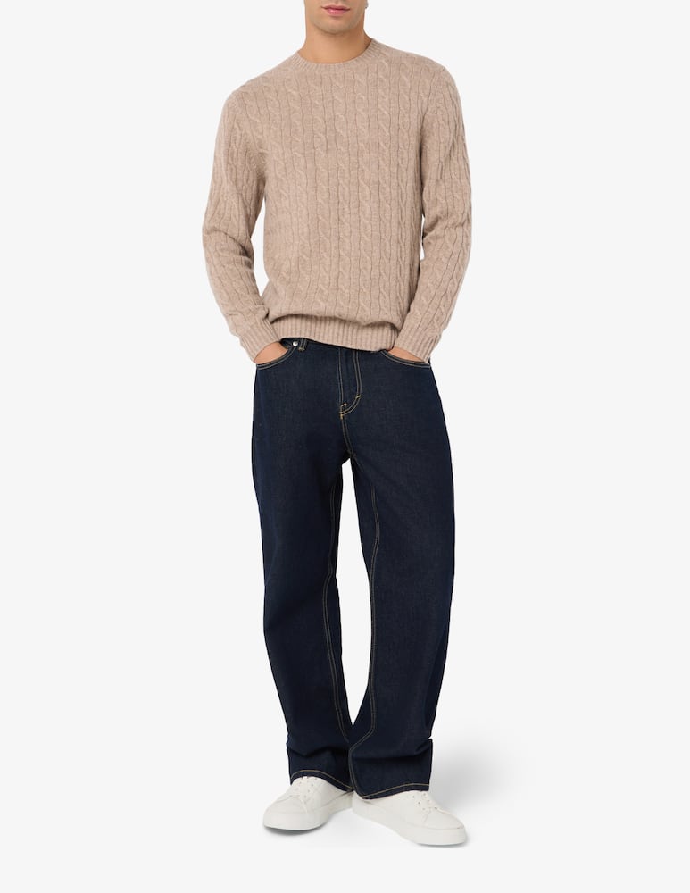 Pure Cashmere Maglia a treccia in cashmere - immagine 2 Pure Cashmere Maglia a treccia in cashmere - immagine 2