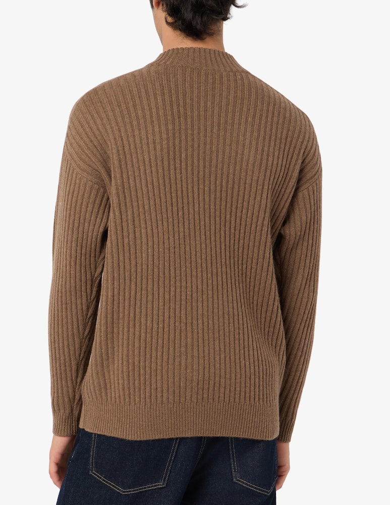 Pure Cashmere Maglia a costa inglese in cashmere - immagine 3 Pure Cashmere Maglia a costa inglese in cashmere - immagine 3