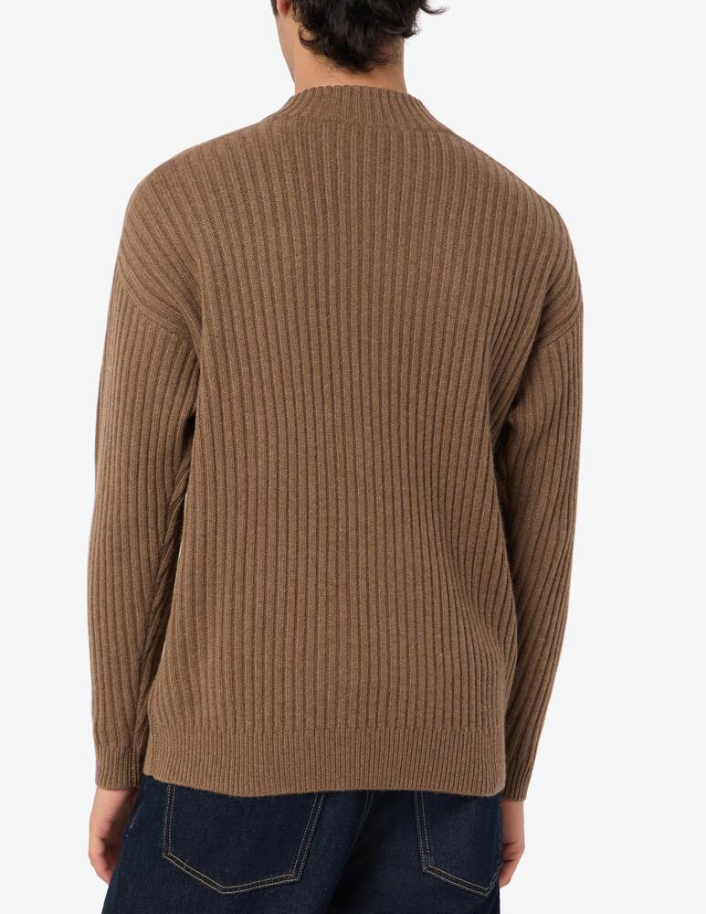 rinascente Pure Cashmere Maglia a costa inglese in cashmere