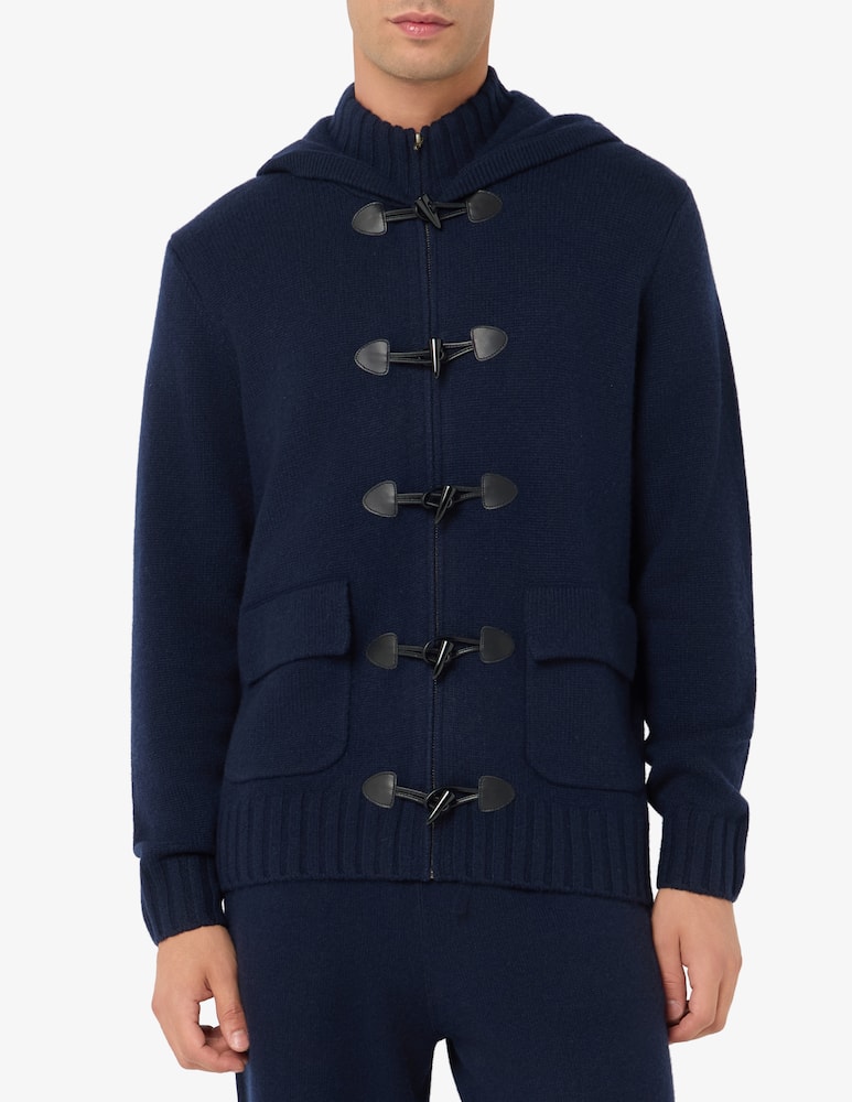 Pure Cashmere Cardigan montgomery in cachemire - immagine 1 Pure Cashmere Cardigan montgomery in cachemire - immagine 1
