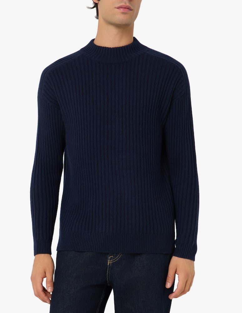 Pure Cashmere Maglia a costa inglese in cashmere - immagine 1 Pure Cashmere Maglia a costa inglese in cashmere - immagine 1