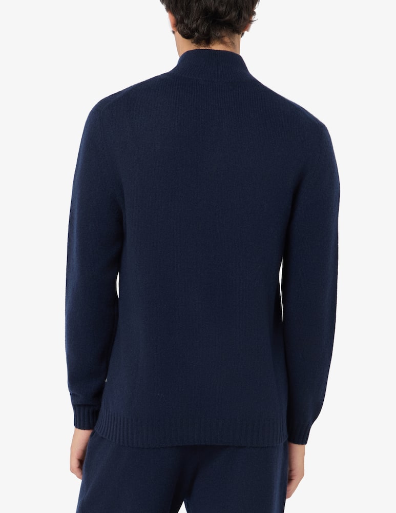 Pure Cashmere Maglia mezza zip in cashmere - immagine 3 Pure Cashmere Maglia mezza zip in cashmere - immagine 3