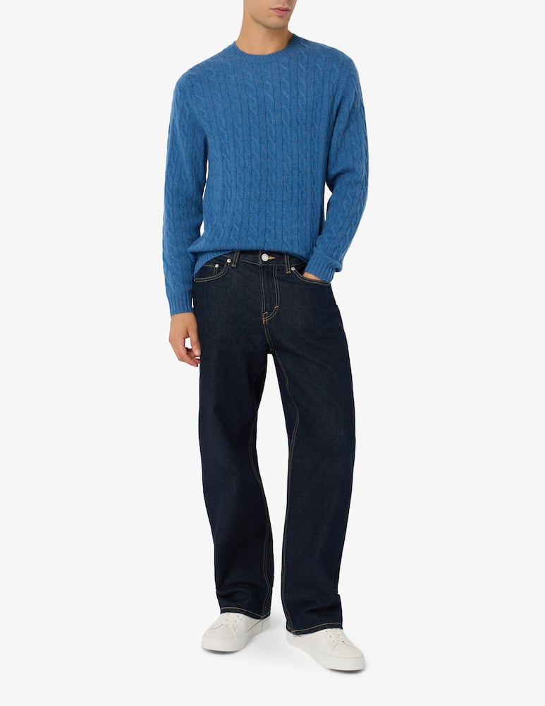 Pure Cashmere Maglia a treccia in cashmere - immagine 2 Pure Cashmere Maglia a treccia in cashmere - immagine 2