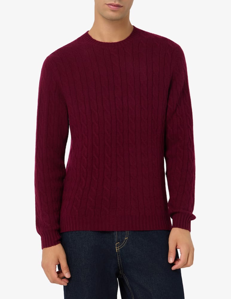 Pure Cashmere Cable knit jumper - picture 1 Pure Cashmere Cable knit jumper - picture 1