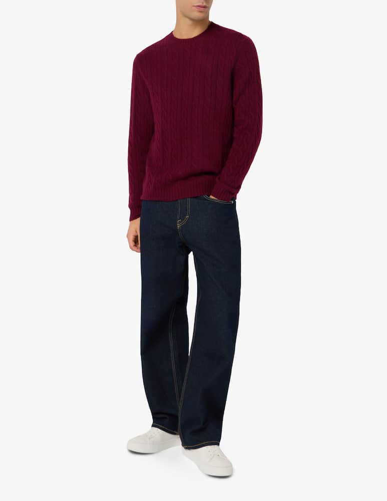 Pure Cashmere Cable knit jumper - picture 2 Pure Cashmere Cable knit jumper - picture 2