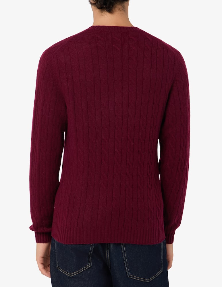 Pure Cashmere Cable knit jumper - picture 3 Pure Cashmere Cable knit jumper - picture 3