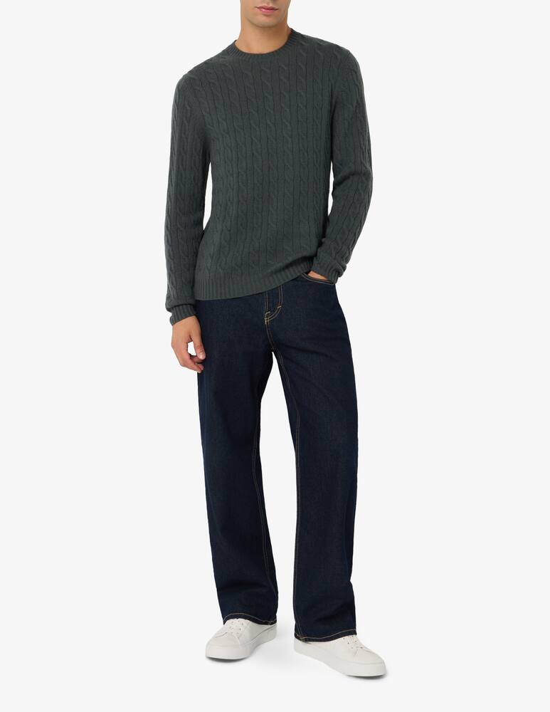 rinascente Pure Cashmere Maglia a trecce in cachemire