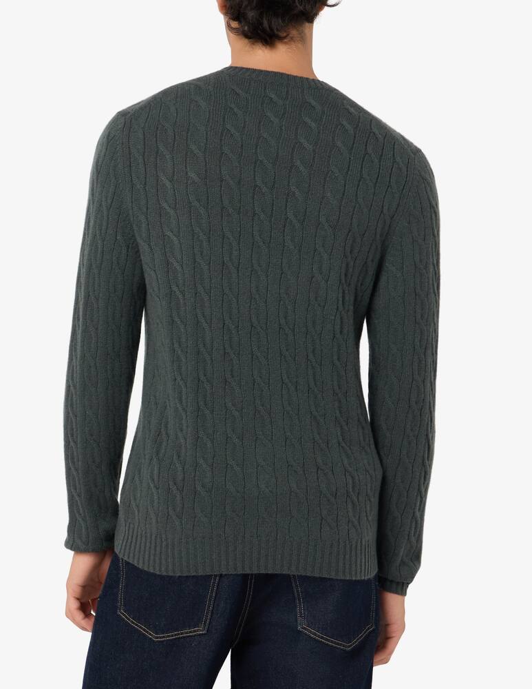 Pure Cashmere Maglia a trecce in cachemire - immagine 3 Pure Cashmere Maglia a trecce in cachemire - immagine 3