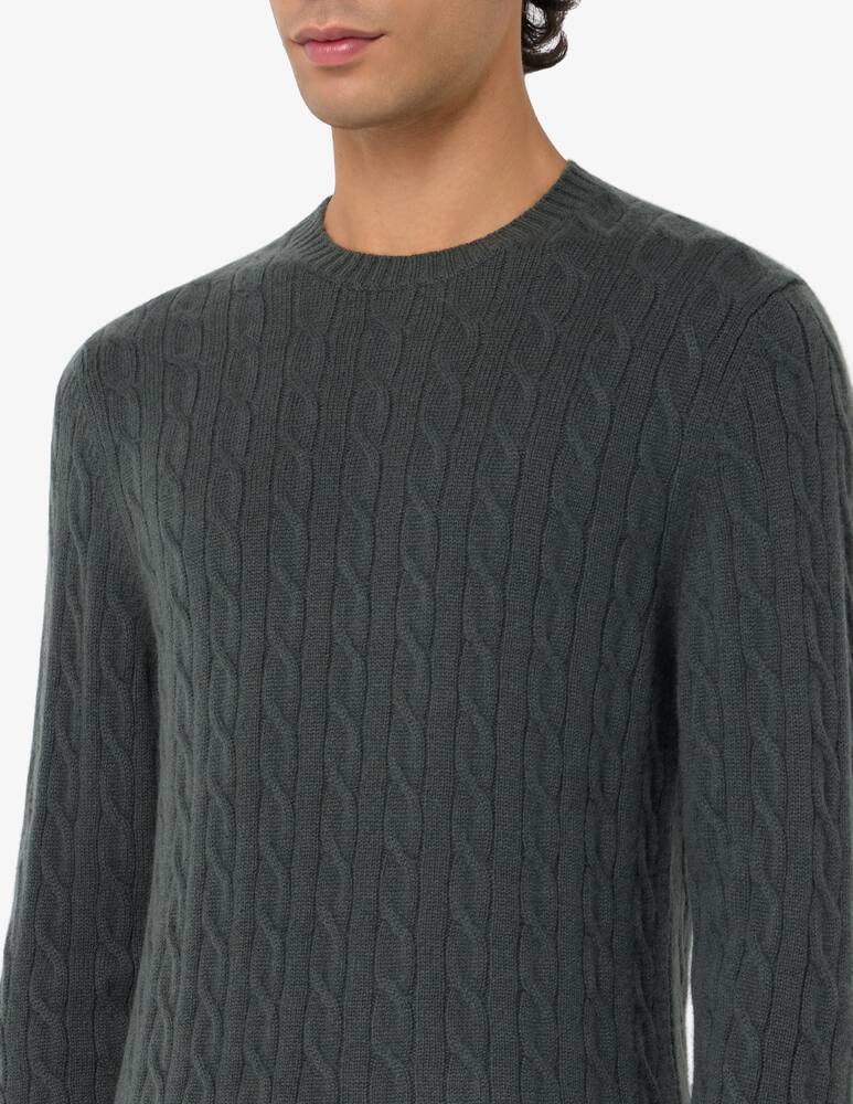 rinascente Pure Cashmere Maglia a trecce in cachemire