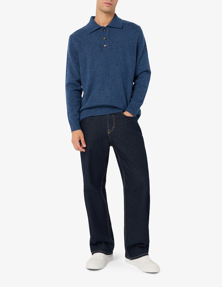 Pure Cashmere Polo maniche lunghe in cachemire moulinex - immagine 2 Pure Cashmere Polo maniche lunghe in cachemire moulinex - immagine 2