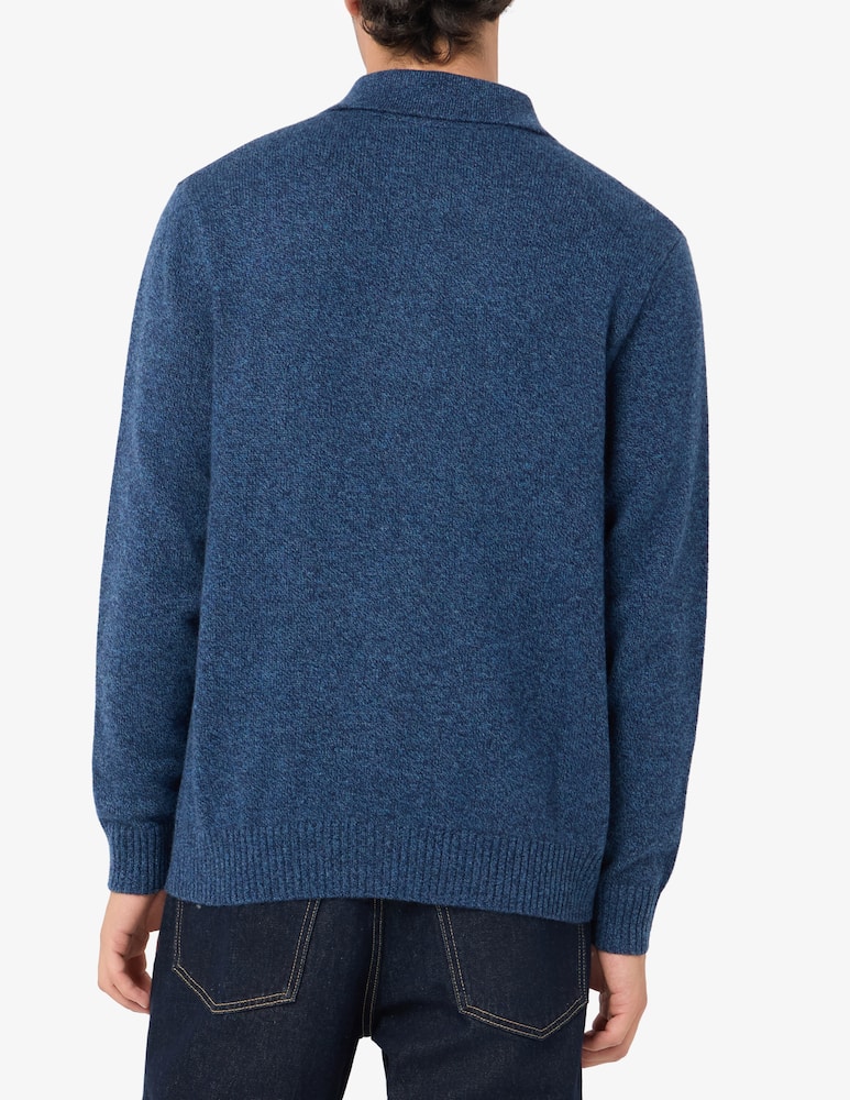 Pure Cashmere Polo maniche lunghe in cachemire moulinex - immagine 3 Pure Cashmere Polo maniche lunghe in cachemire moulinex - immagine 3