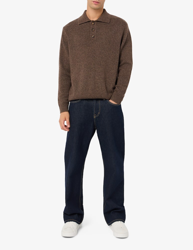 Pure Cashmere Polo maniche lunghe in cachemire moulinex - immagine 2 Pure Cashmere Polo maniche lunghe in cachemire moulinex - immagine 2