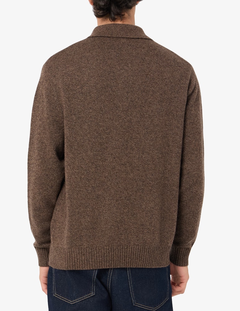 Pure Cashmere Polo maniche lunghe in cachemire moulinex - immagine 3 Pure Cashmere Polo maniche lunghe in cachemire moulinex - immagine 3
