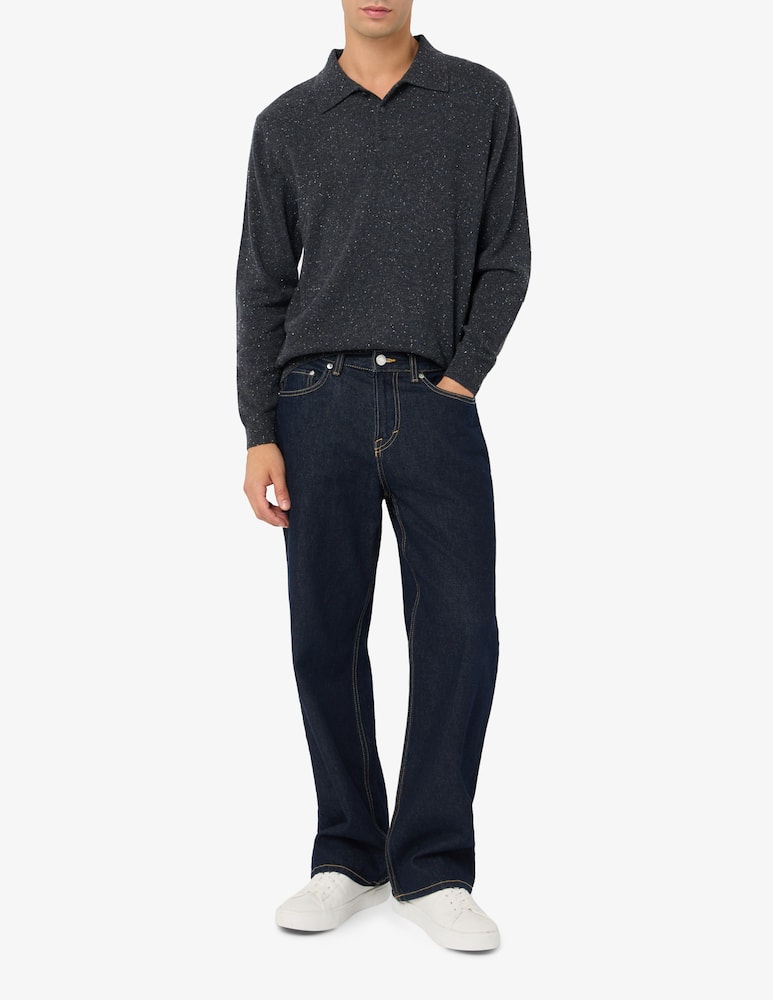 Pure Cashmere donegal cashmere polo shirt - picture 2 Pure Cashmere donegal cashmere polo shirt - picture 2