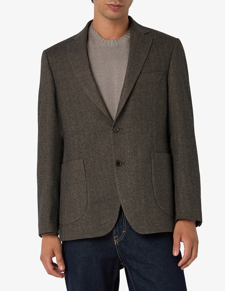 rinascente Sartoria Italiana Herringbone jacket