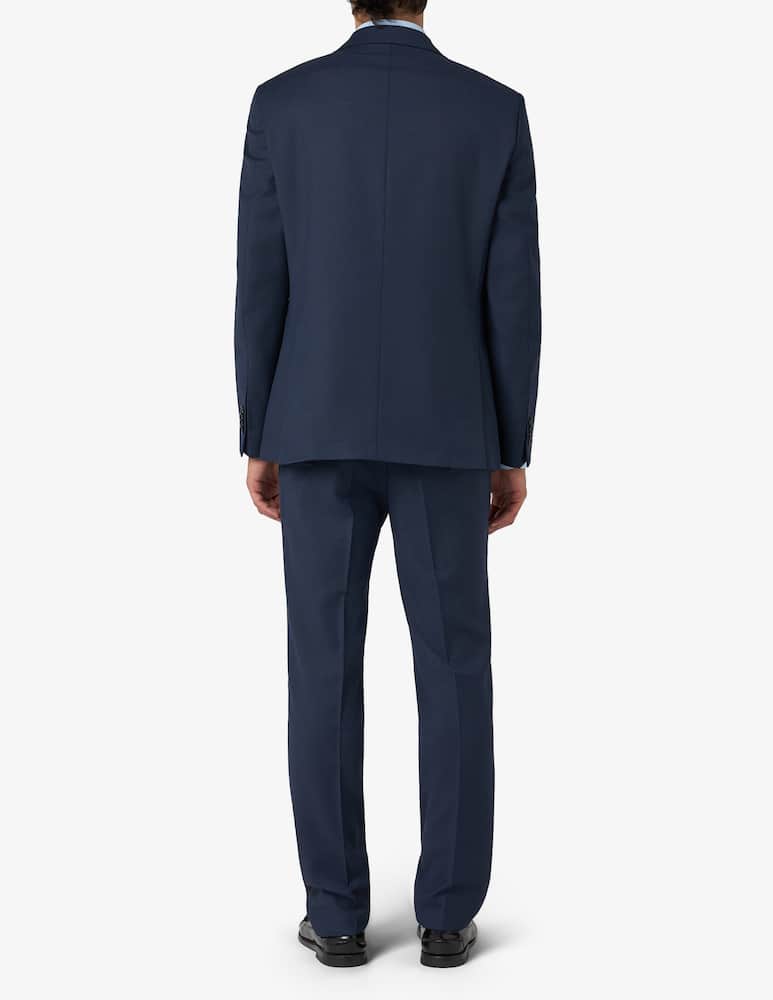rinascente Sartoria Italiana Abito monopetto occhio di pernice in lana drop 6