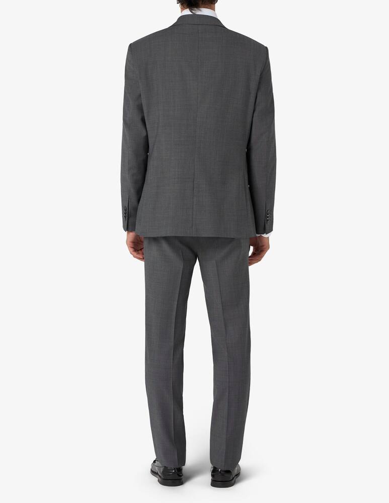rinascente Sartoria Italiana Abito monopetto micro operato in lana drop 4