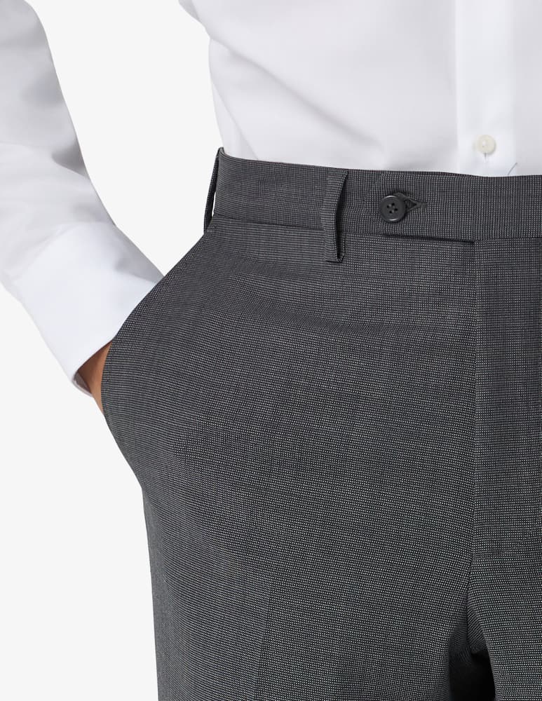 Sartoria Italiana Abito monopetto micro operato in lana drop 4 - immagine 4 Sartoria Italiana Abito monopetto micro operato in lana drop 4 - immagine 4