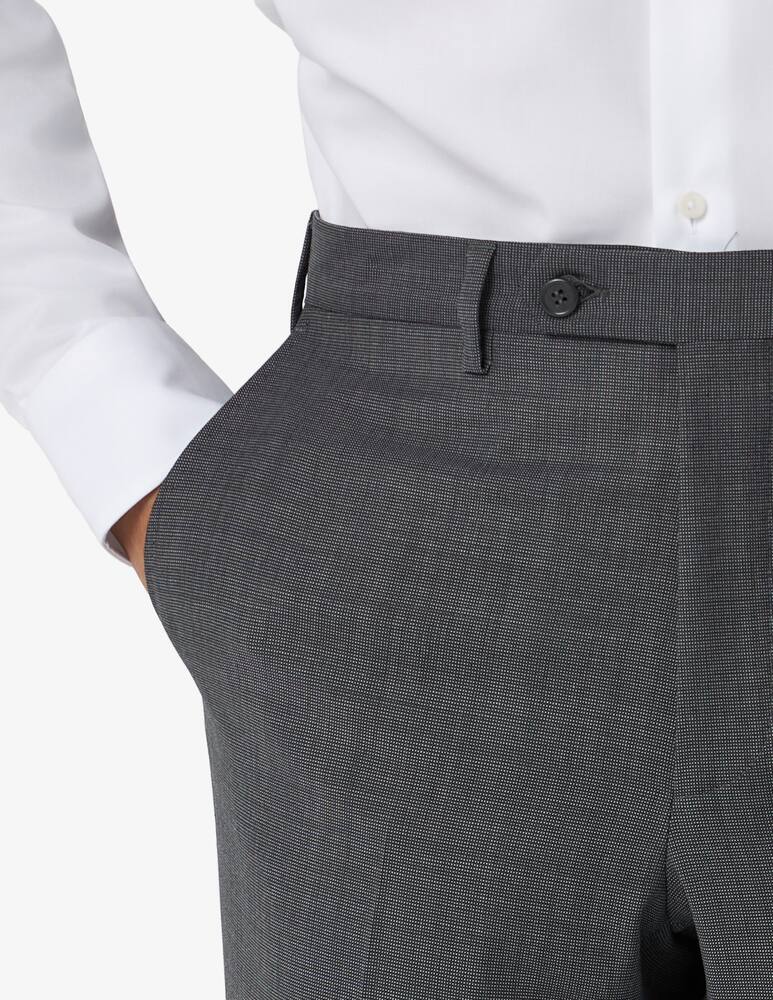 rinascente Sartoria Italiana Abito monopetto micro operato in lana drop 4