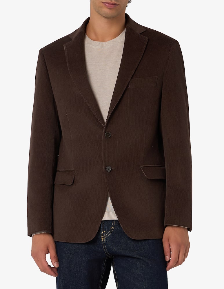 rinascente Sartoria Italiana Giacca monopetto semi sfoderata in velluto drop 6 Mix&Match