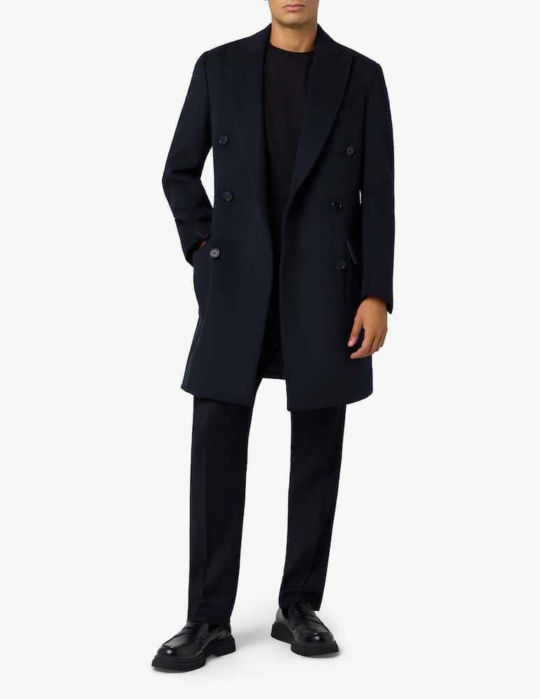 Sartoria Italiana Cappotto doppiopetto in lana pura - immagine 2 Sartoria Italiana Cappotto doppiopetto in lana pura - immagine 2