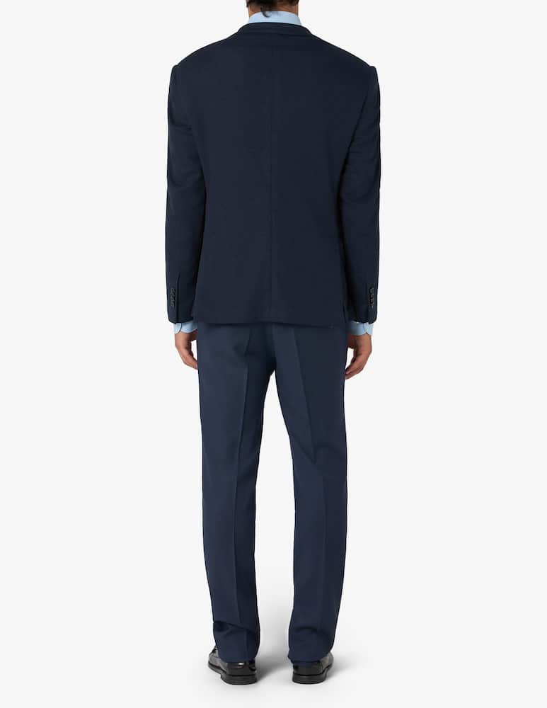 rinascente Sartoria Italiana Giacca monopetto sfoderata in jersey stretch operato drop 7