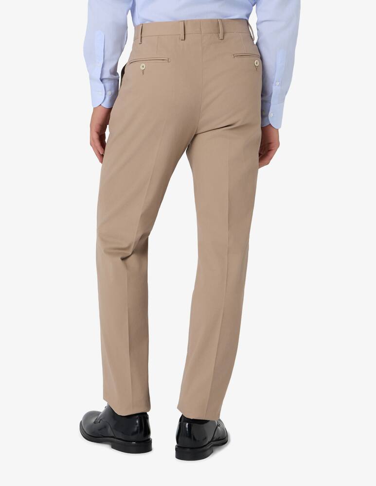 rinascente Sartoria Italiana Pantaloni una pince in gabardina di cotone stretch Drop 6