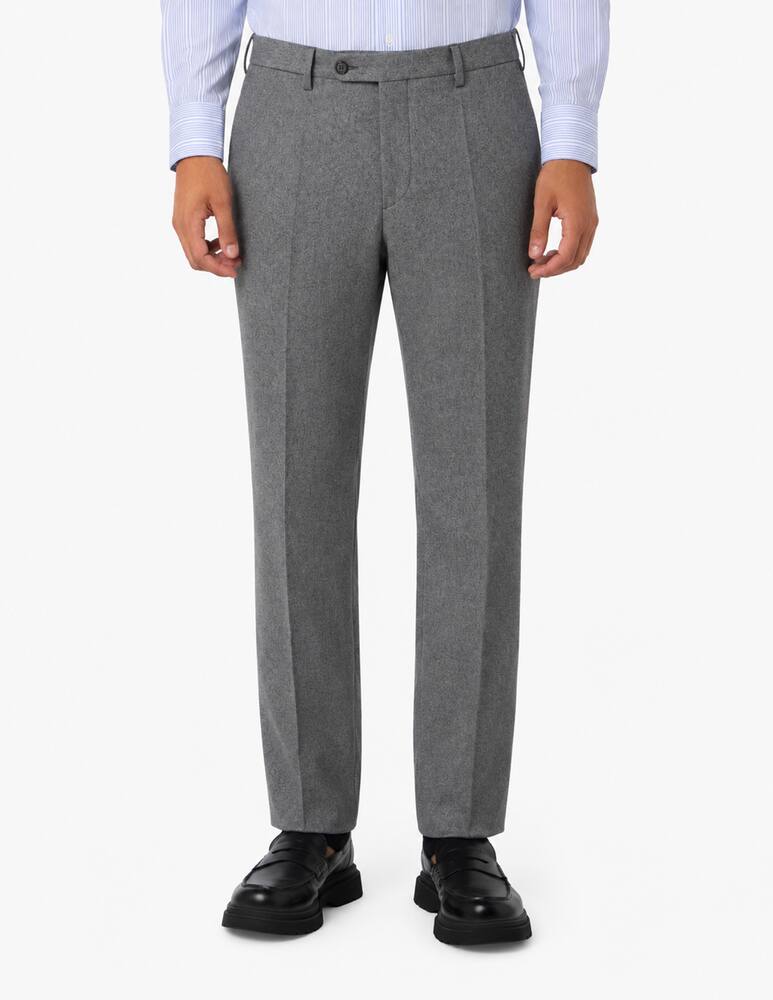 rinascente Sartoria Italiana Pantaloni in flanellina di lana drop 4