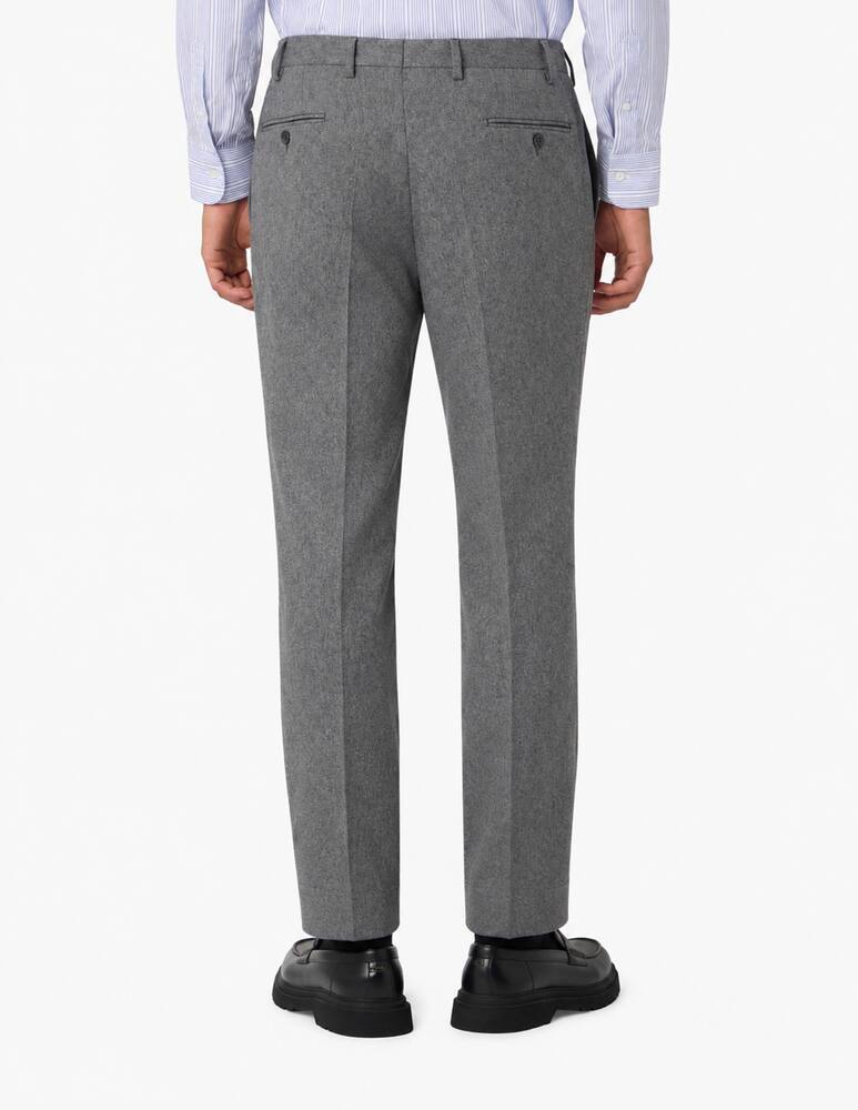 rinascente Sartoria Italiana Pantaloni in flanellina di lana drop 4