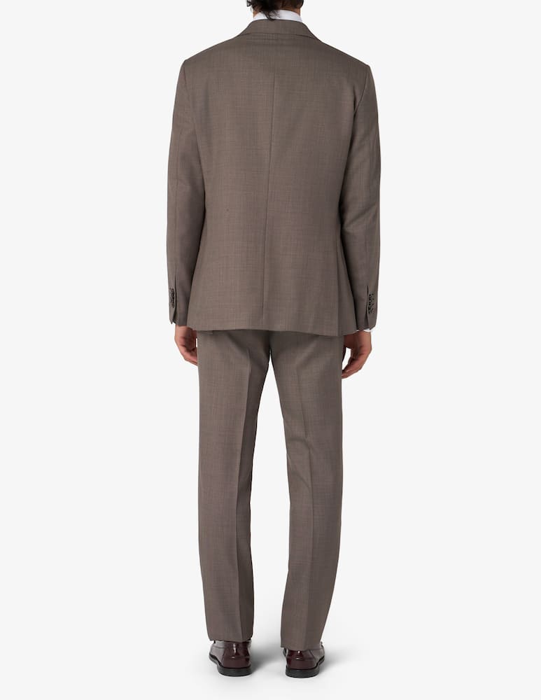 Sartoria Italiana Abito monopetto in grisaglia di lana drop 6 - immagine 3 Sartoria Italiana Abito monopetto in grisaglia di lana drop 6 - immagine 3