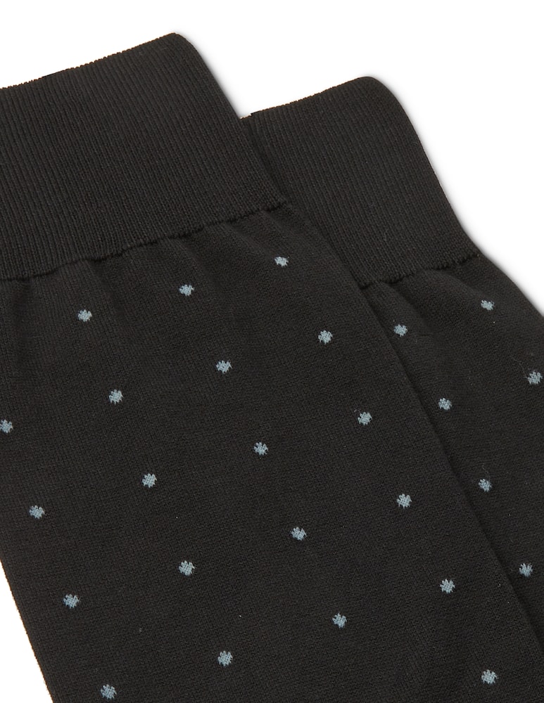 rinascente Church's pois and logo cotton socks